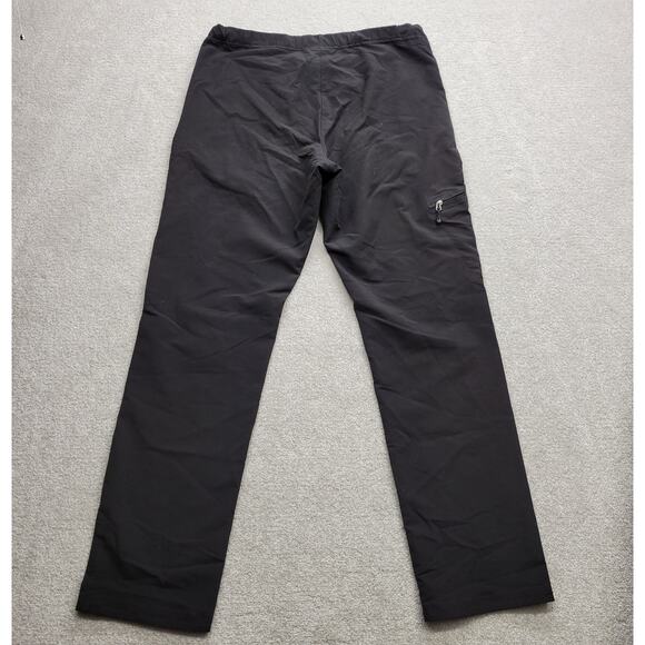 Patagonia Simple Guide Pants Women’s Medium Black Faded Hiking Climbing - Picture 2 of 9
